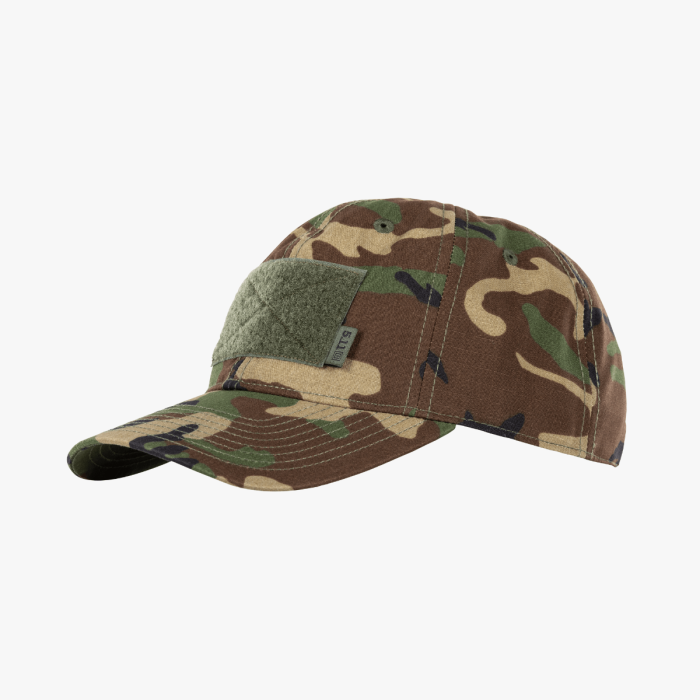 5.11 Flag Bearer Cap Woodland Camo