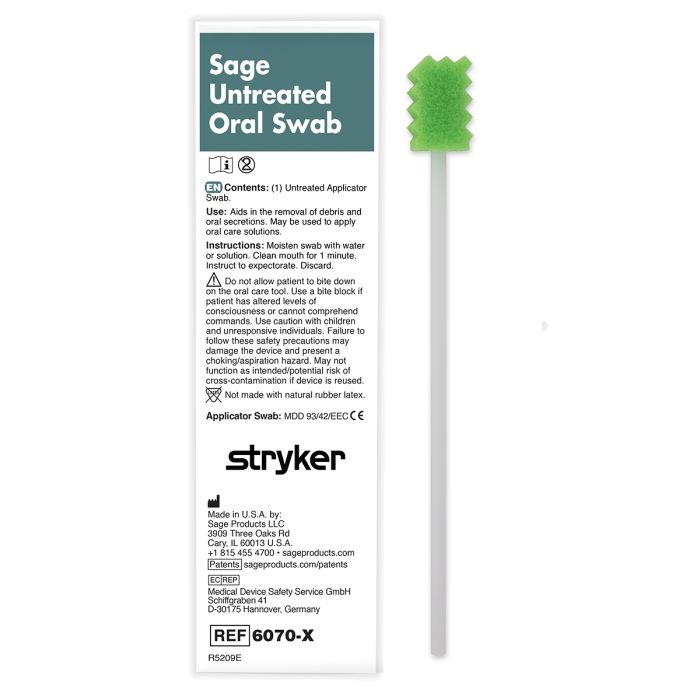Sage Oral Applicator Swab
