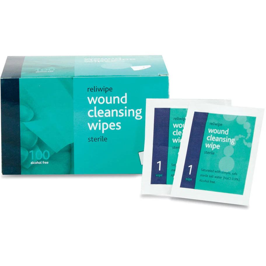 Wound Cleansing Wipes (Pack of 10)