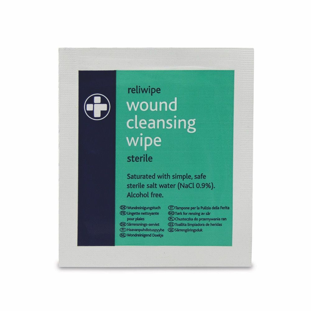 Wound Cleansing Wipes (Pack of 10)