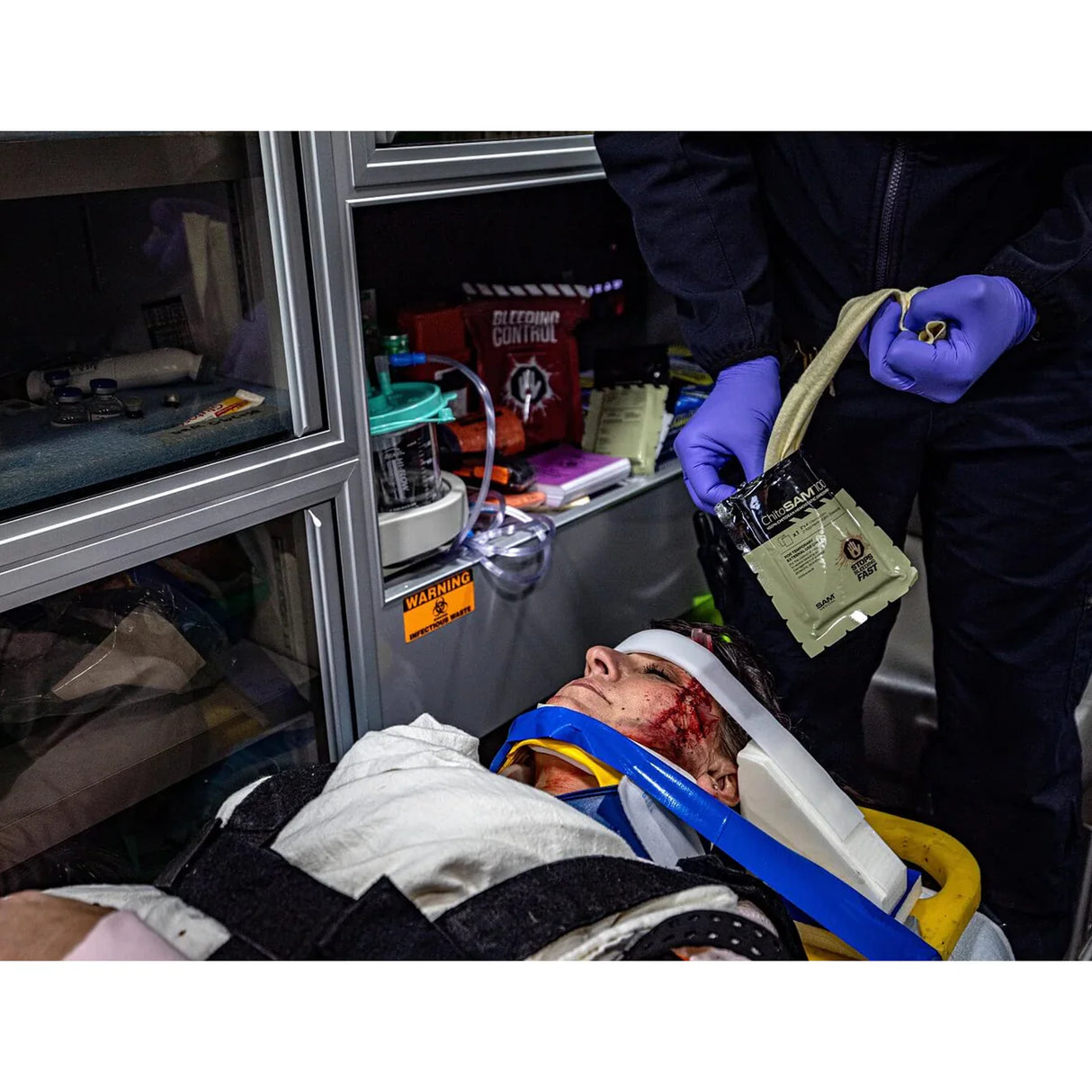 Chito-SAM 100 Haemostatic Dressing (10 x 10cm)