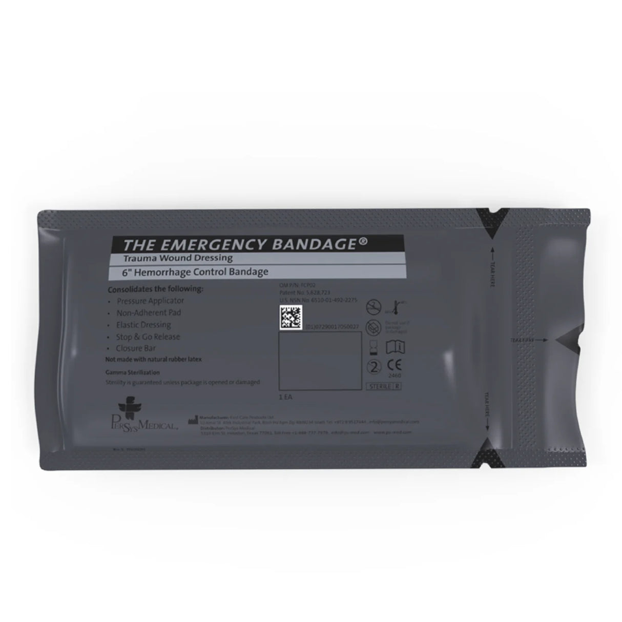 The Emergency Bandage Trauma Wound Dressing (6in)