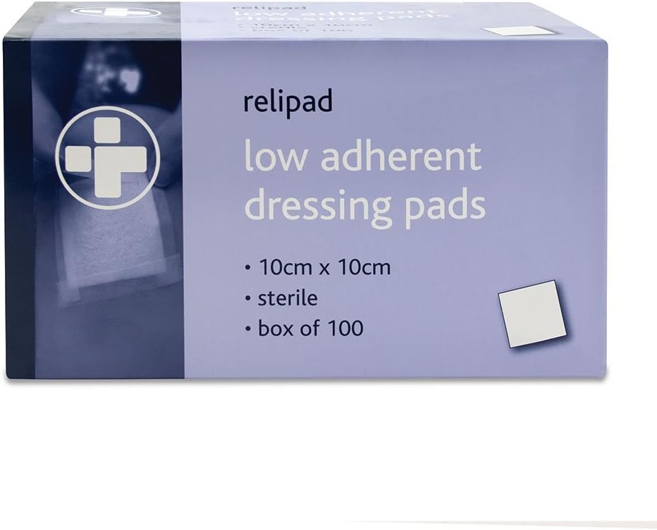 Low Adherent Pad Dressing - 10 x 10cm (Pack of 5) 4