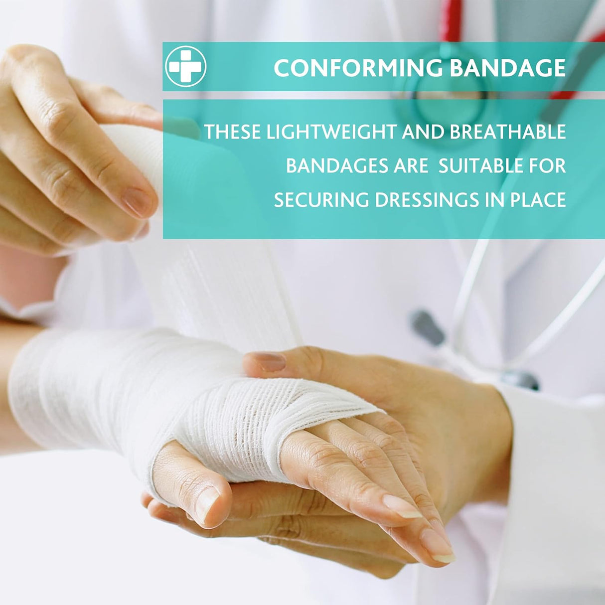 Conforming Bandage - 10cm x 4m (Single)