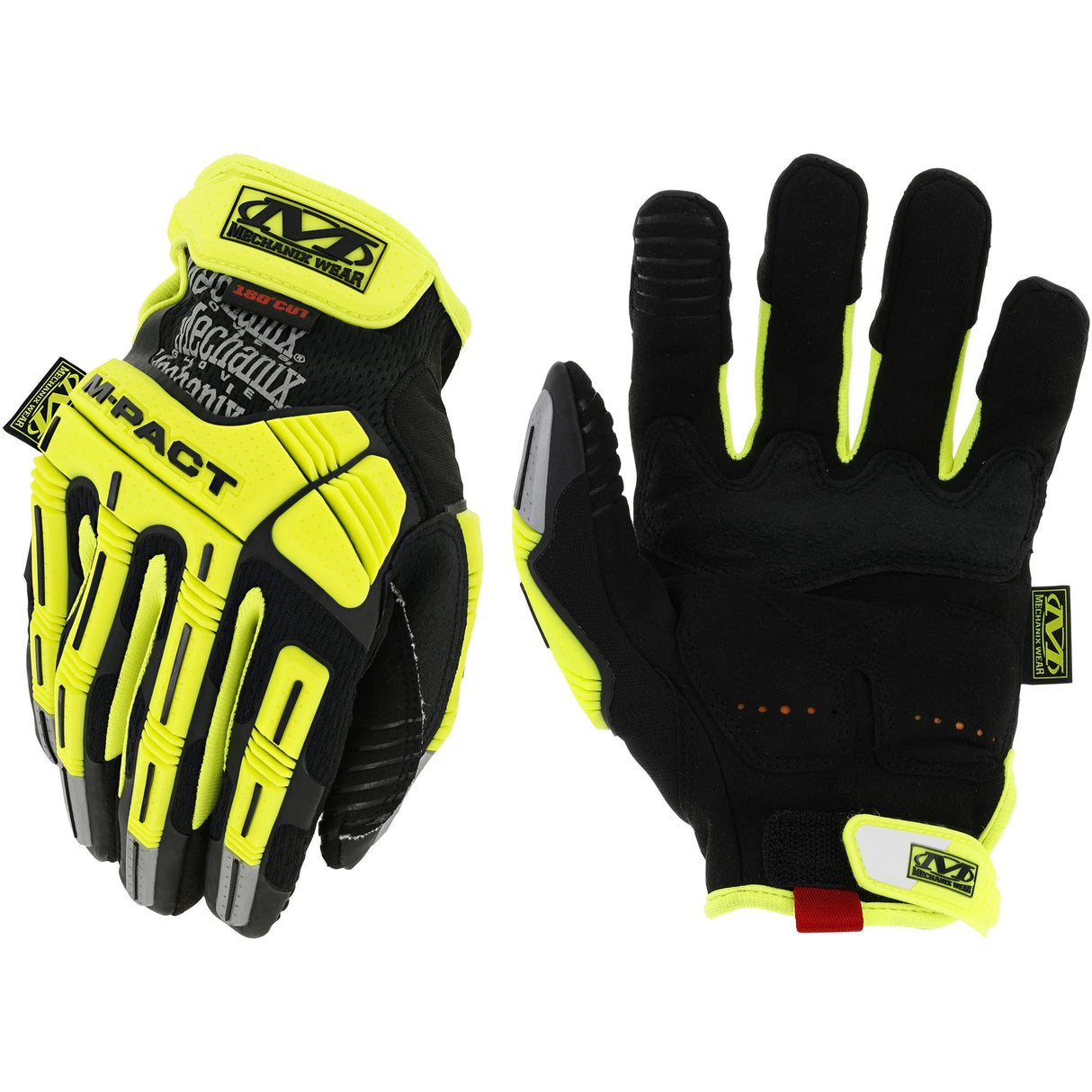 Mechanix M-Pact D5 Hi-Viz Gloves 5