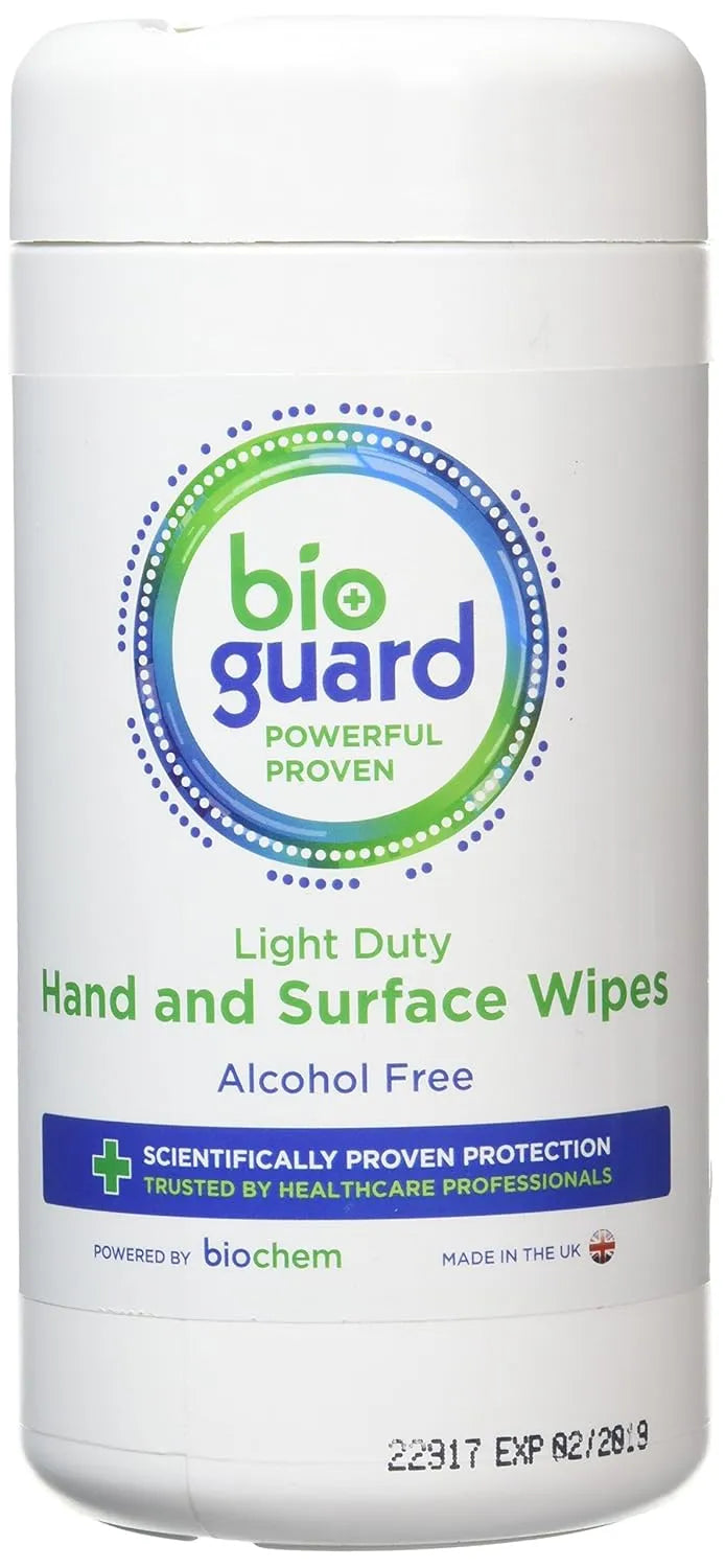 Bioguard Light Duty Hand & Surface Wipes Drum