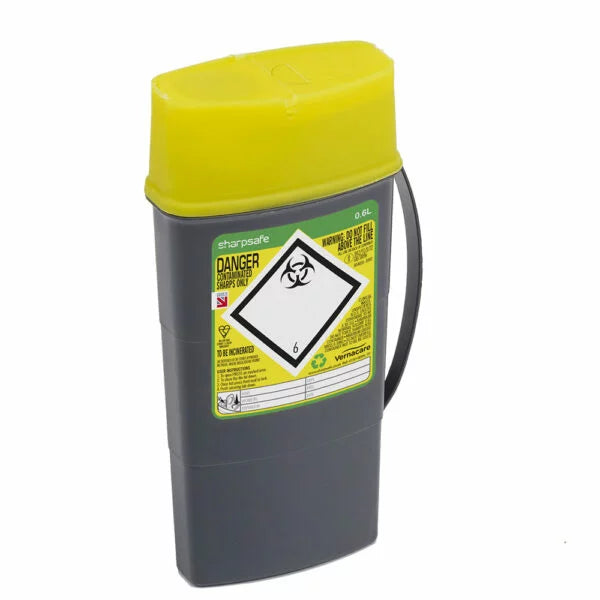 Sharpsafe Box (0.60 Litre) 2