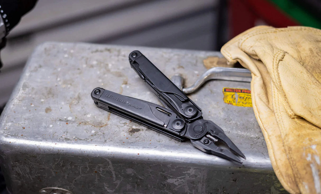 Leatherman Surge Multi-Tool (Black Oxide) (Customised)