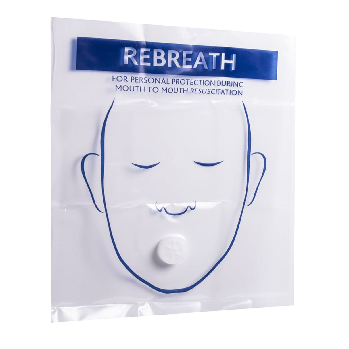 Rebreath CPR Face Shield (with One-Way Valve)