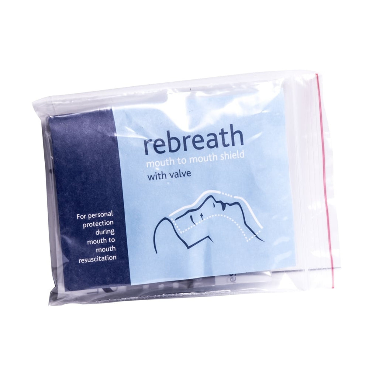 Rebreath CPR Face Shield (with One-Way Valve)