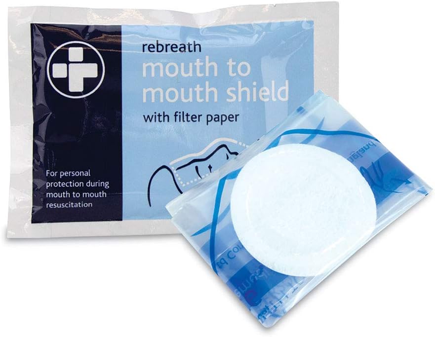 Rebreath CPR Face Shield (with Filter Paper)