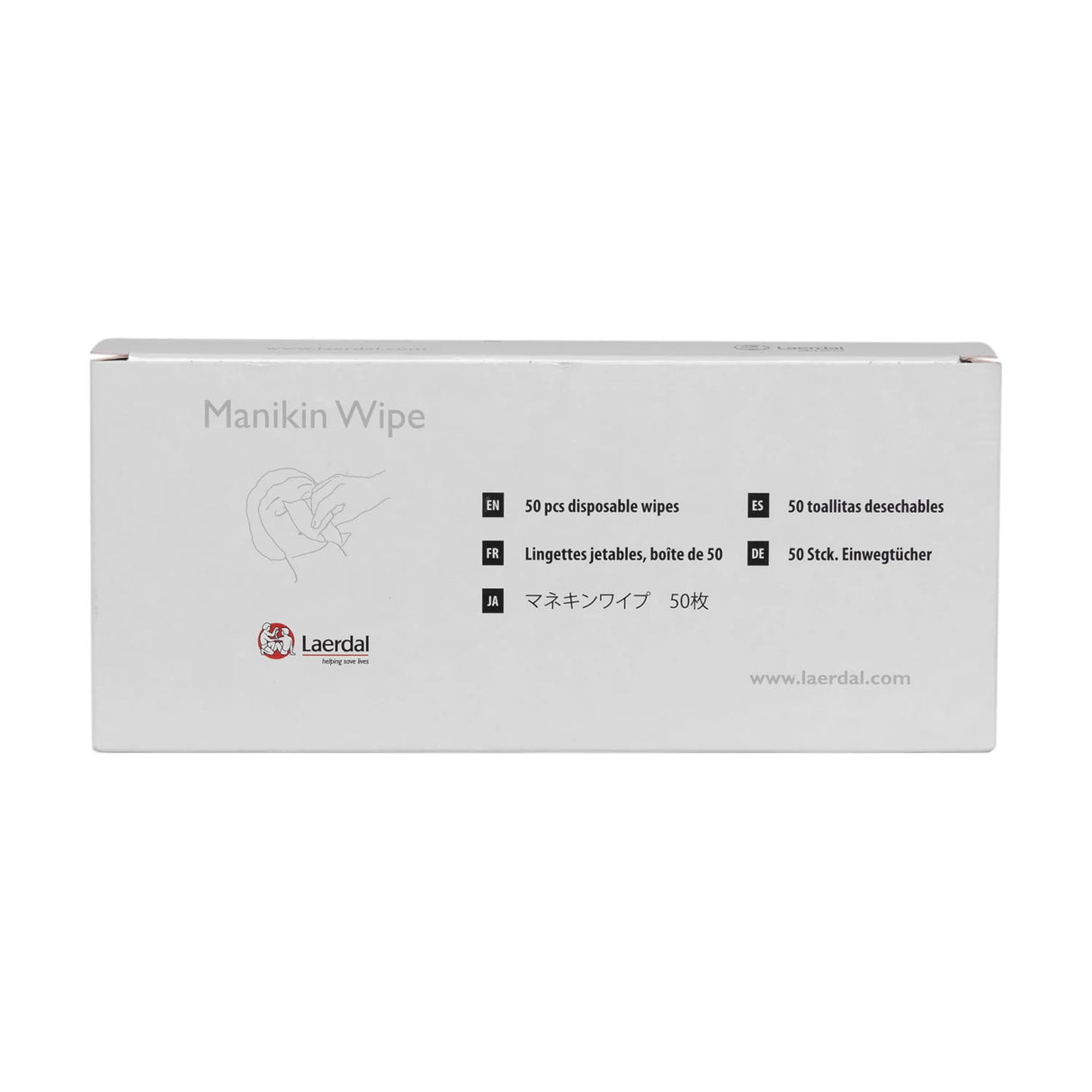 Laerdal Manikin Wipes (Pack of 50) 4