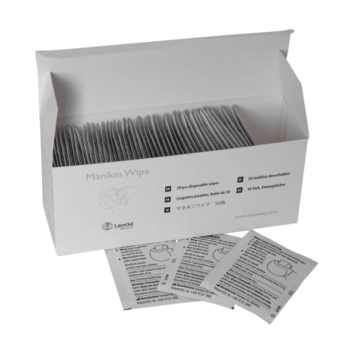 Laerdal Manikin Wipes (Pack of 50) 1