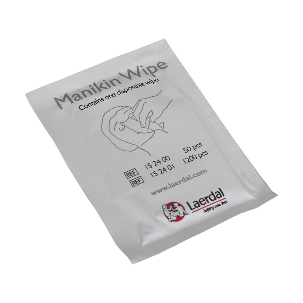Laerdal Manikin Wipes (Pack of 50) 3