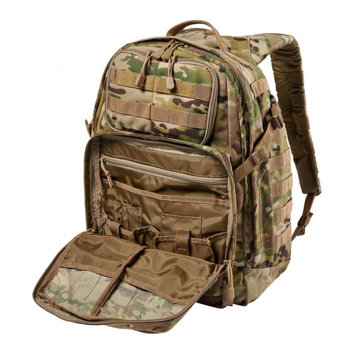 5.11 MultiCam RUSH24 2.0 Backpack (with Custom Name Tag)