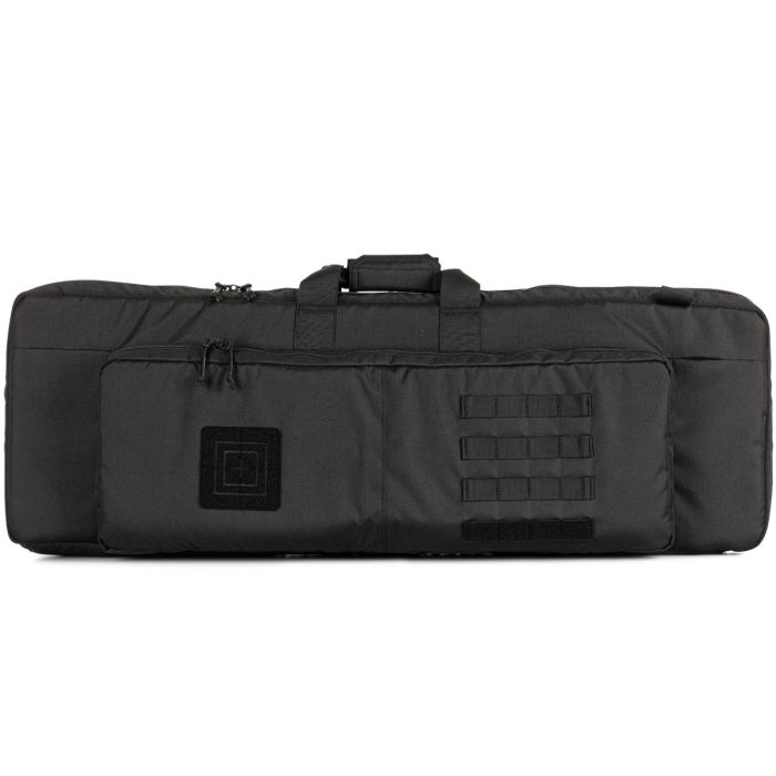 5.11 36in Double Rifle Case (Black) (with Custom Name Tag)