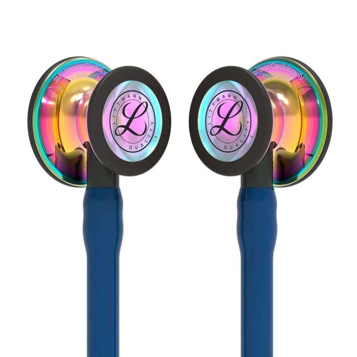 Littmann Cardiology IV Stethoscope (High Polish Rainbow Finish) (Customised)