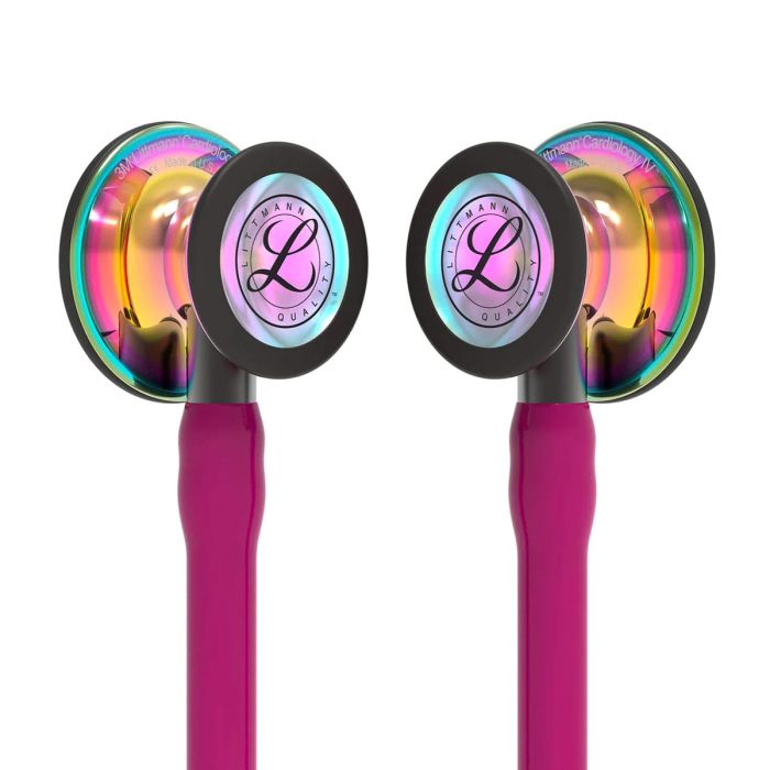 Littmann Cardiology IV Stethoscope (High Polish Rainbow Finish) (Customised)
