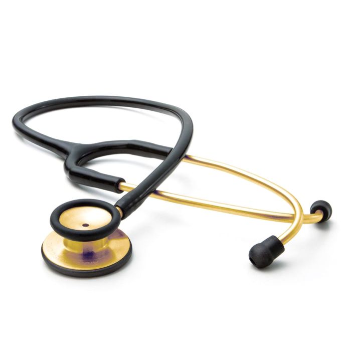 ADC Adscope 603 Acoustic Clinician Stethoscope (Gold Plated) (Customised)