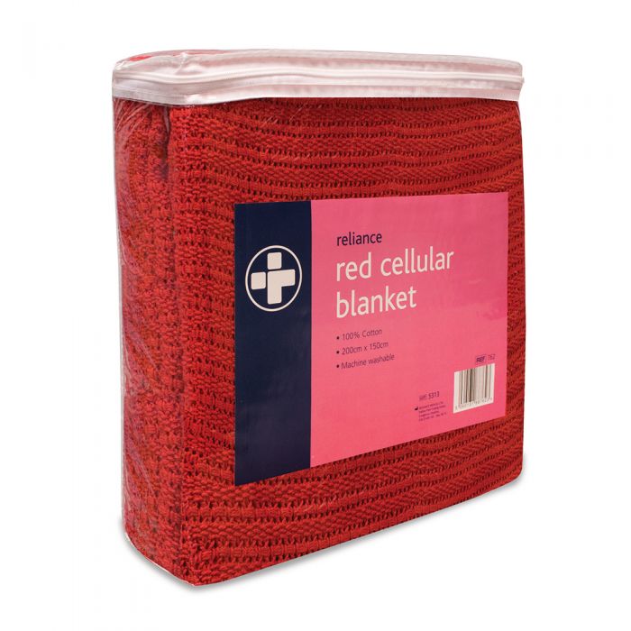 Ambulance Cotton Blanket (Red)
