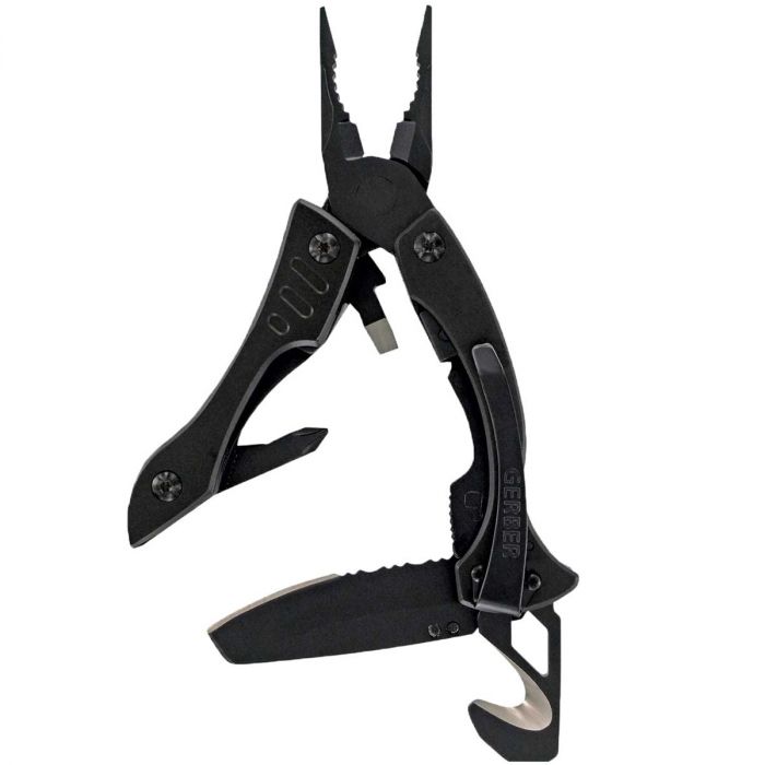 Gerber Crucial Multi-Tool w/ Strap Cutter (Black Oxide)