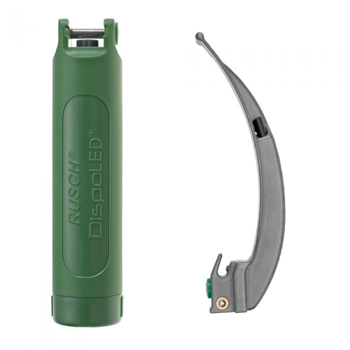 Polaris Fibre Optic Disposable Laryngoscope Blade + Handle (Mac)
