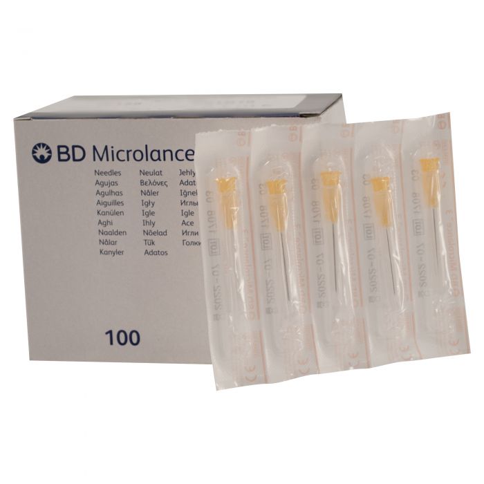 Hypodermic Needles (25ga x 1in) 3