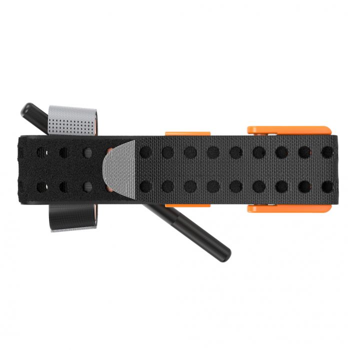 SAM XT Extremity XT600 Tourniquet w/ Metal Windlass (Civilian Black/Orange)