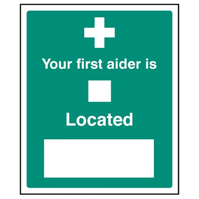 First Aider Is Located