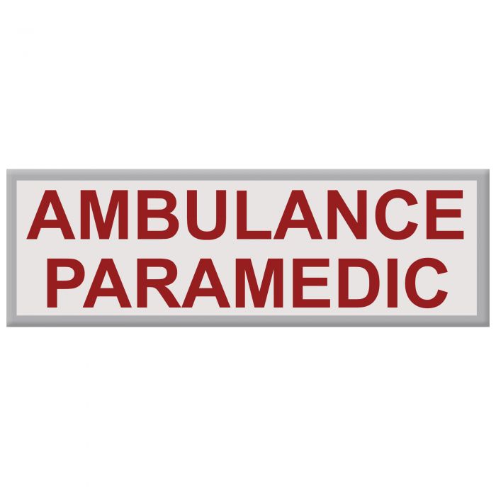 Small Reflective Badge (135 x 45mm)