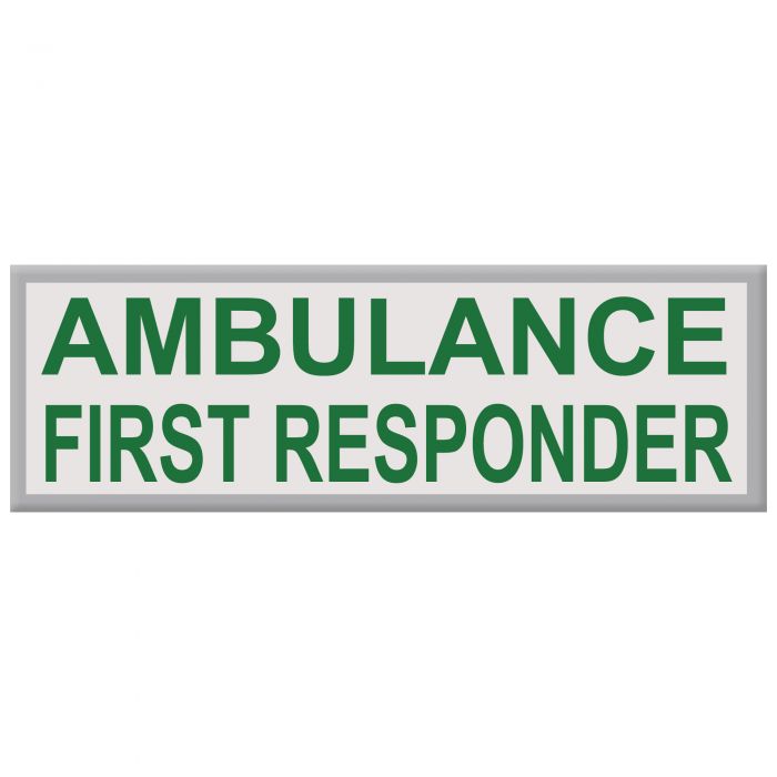 Small Reflective Badge (135 x 45mm)