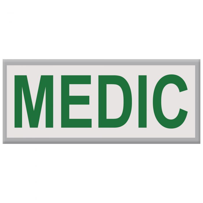 Small Reflective Badge (110 x 45mm)