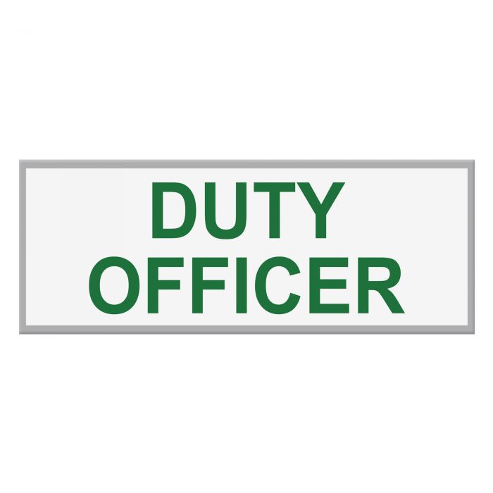 Large Reflective Badge (250 x 100mm)