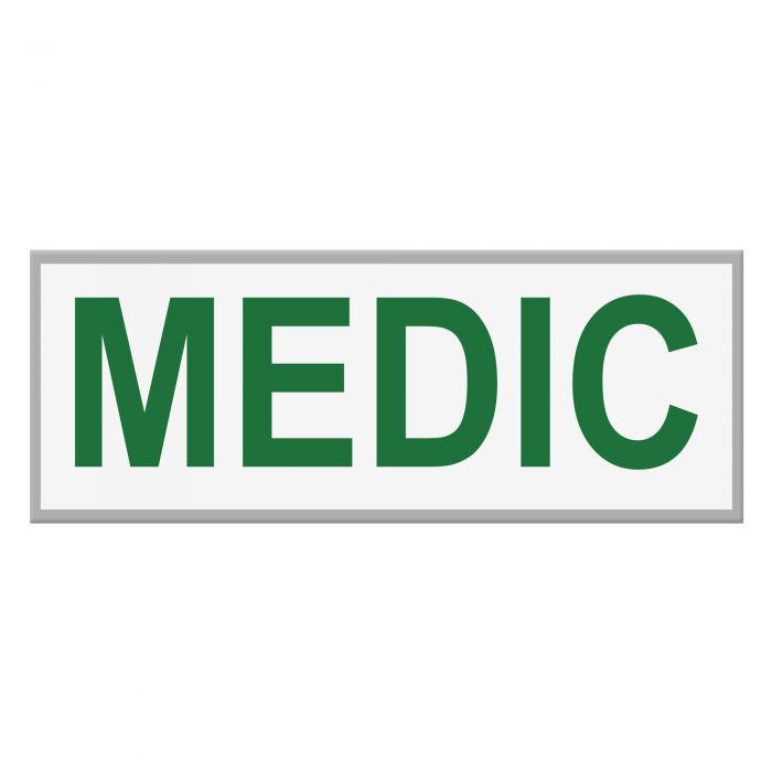 Large Reflective Badge (250 x 100mm)