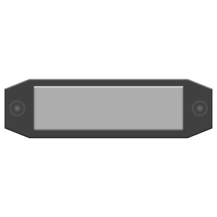 Reflective Car Window Panel (Without Badge)