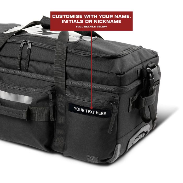 5.11 Mission Ready 3.0 90L Rolling Gear Bag (with Custom Name Tag)