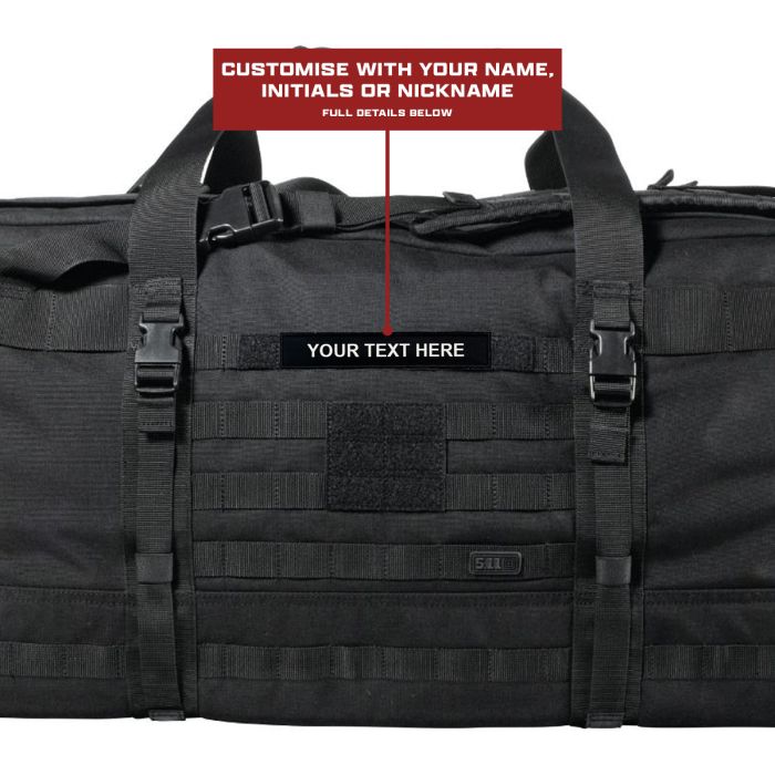 5.11 RUSH LBD Duffle XRAY Bag (with Custom Name Tag)