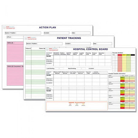 TSG SMART Hospital Commander Boards (Pack of 2)