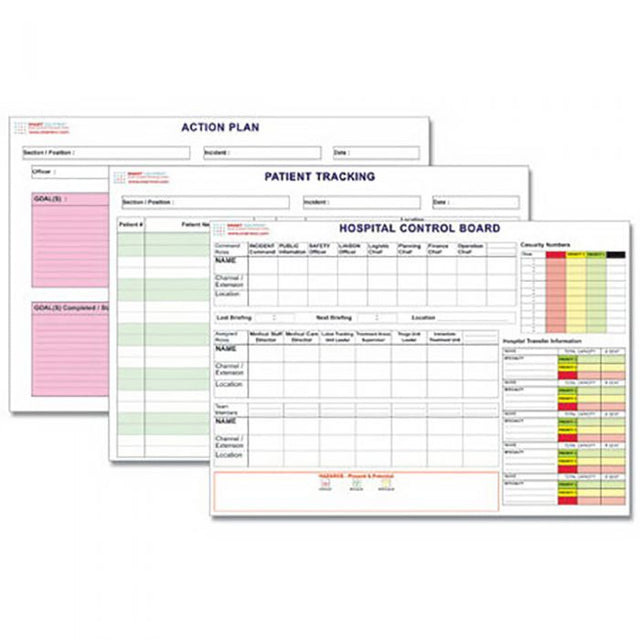 TSG SMART Hospital Commander Boards (Pack of 2)