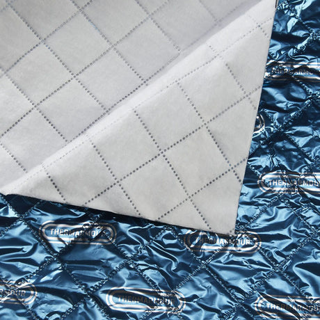 THERMARMOUR Emergency Foil/Fleece Rescue Blanket (1.5m x 2m)