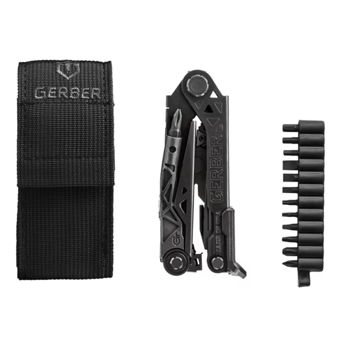 Gerber Centre-Drive Rescue Multi-Tool (w/ Bit Set & Nylon Sheath) (Customised)