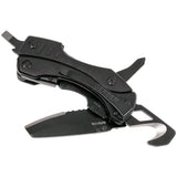 Gerber Crucial Multi-Tool w/ Strap Cutter (Black Oxide) (Customised)