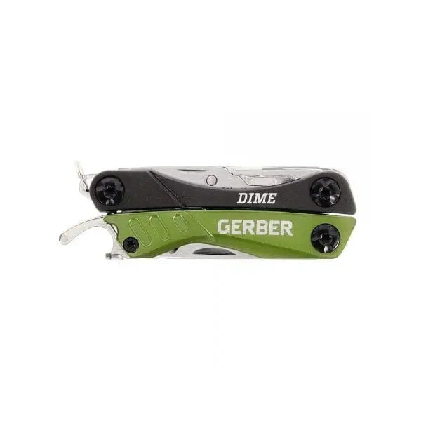 Gerber Dime Mini Multi-Tool (Green) (Customised)