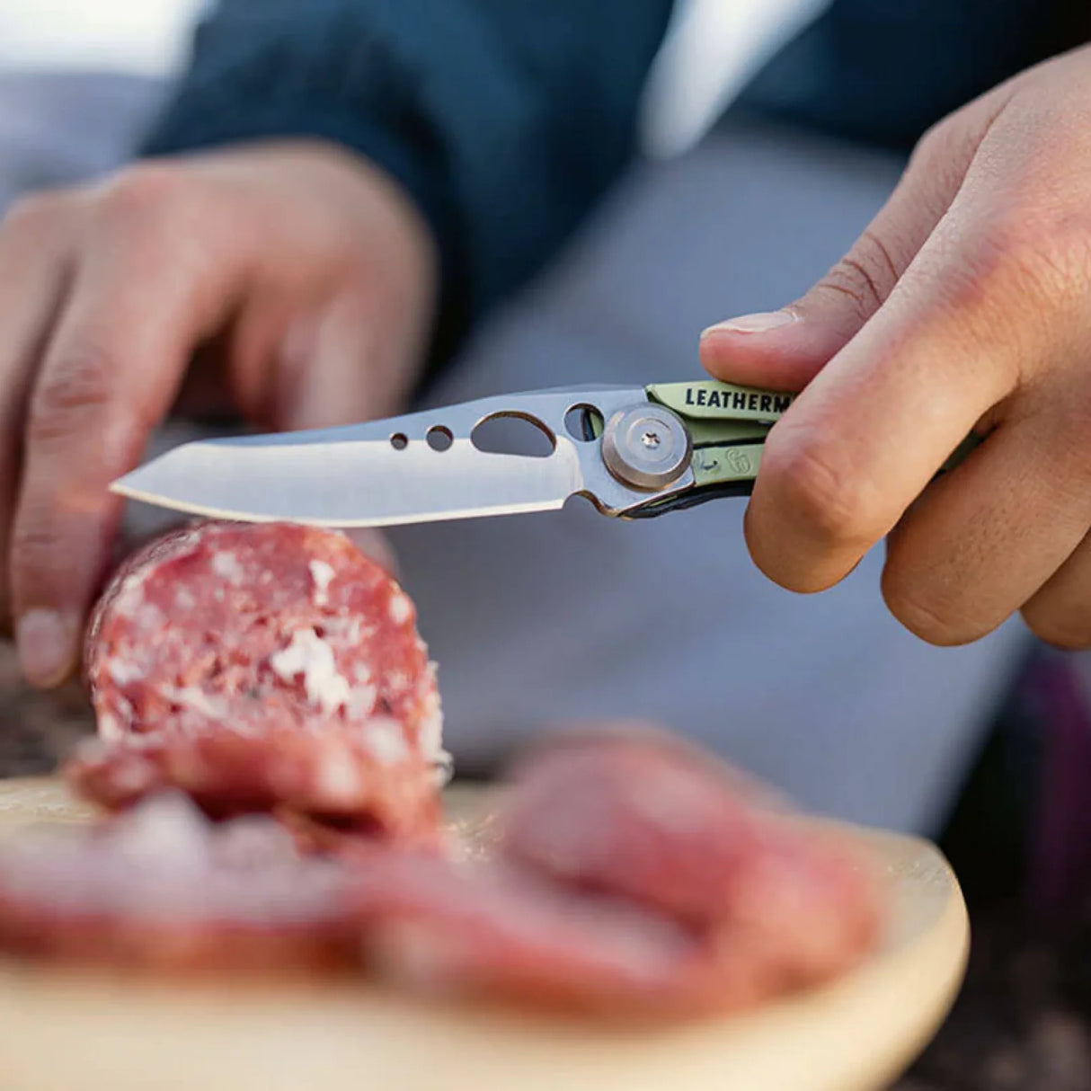 Leatherman Skeletool KB Knife Verdant