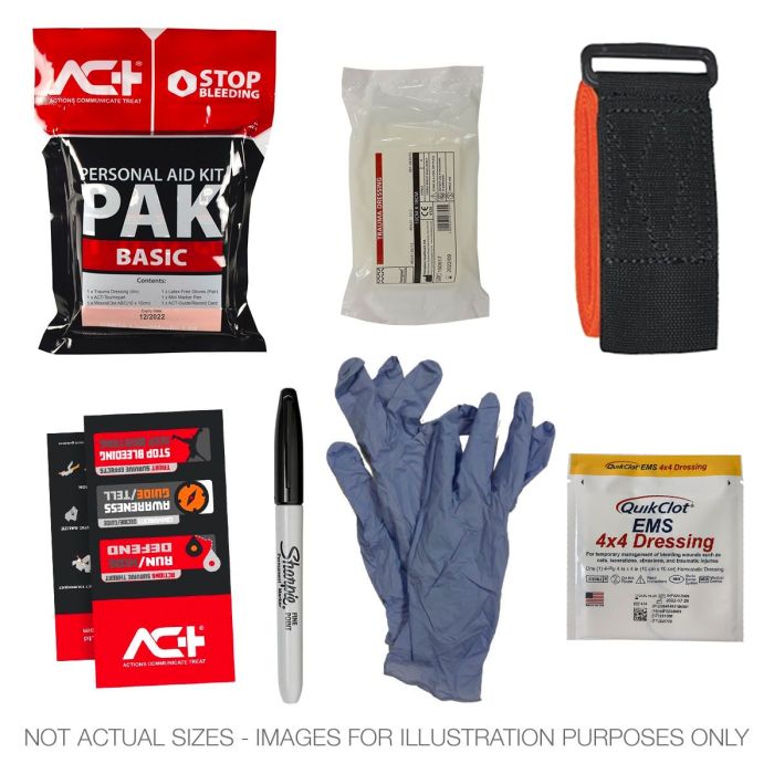 ACT-PAK Personal Bleeding Control Kit (Basic) | Free UK Delivery – MedTree