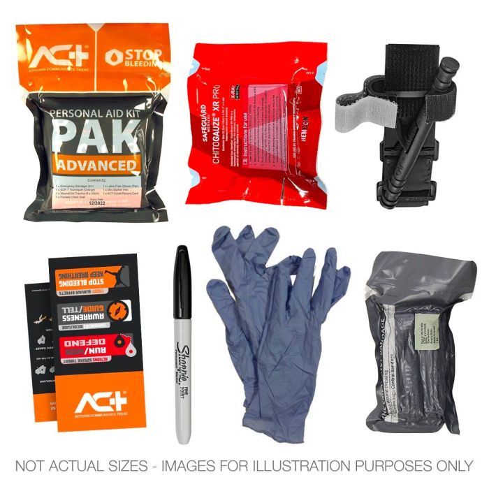 ACT-PAK Bleeding Control Kit (Advanced - ChitoGauze XR Pro)