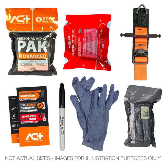 ACT-PAK Bleeding Control Kit (Advanced - ChitoGauze XR Pro)