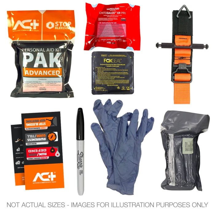 ACT-PAK Bleeding Control Kit (Advanced - ChitoGauze XR Pro)