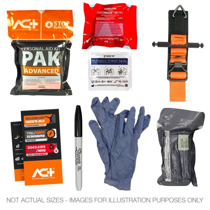 ACT-PAK Bleeding Control Kit (Advanced - ChitoGauze XR Pro)