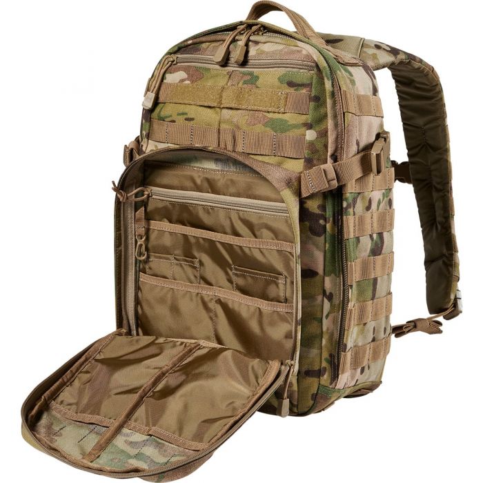 5.11 MultiCam RUSH12 2.0 Backpack (with Custom Name Tag)